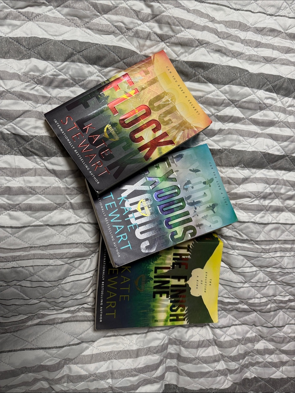 Paperbacks Three-Book Set in Yellow, Green, Blue